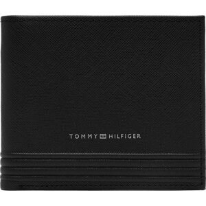 Velká pánská peněženka Tommy Hilfiger Th Business Cc And Coin AM0AM13259 Černá