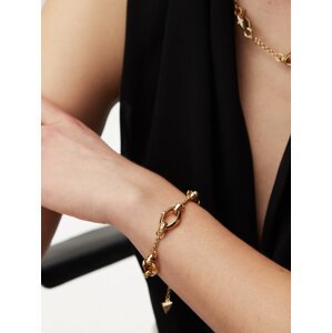 Náramek Guess JUBB05 168JW Zlatá