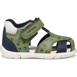 Sandály Geox B Sandal Zapito B556EC 05404 CE3F4 Zelená