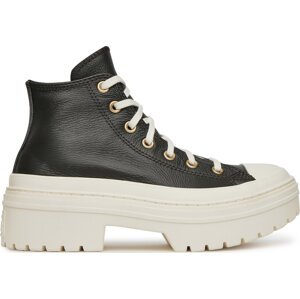 Plátěnky Converse Chuck Taylor All Star Lugged Heel Platform Gold A11500C Černá