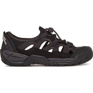 Sandály Jack Wolfskin Levente Sandal A64080 M Černá