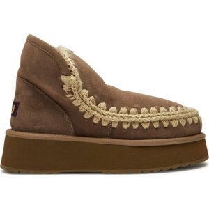 Sněhule Mou Mini Eskimo Platform Boot FW681000A Hnědá
