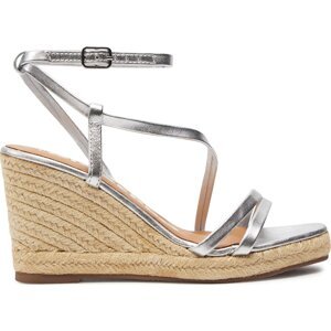 Espadrilky Gioseppo Orikum 72019-P Stříbrná