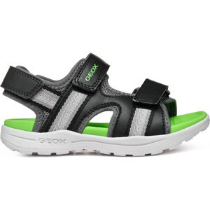 Sandály Geox J Vaniett J555XB 1454 C0016 S Černá
