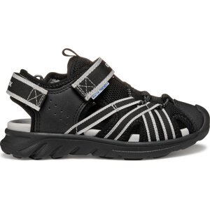 Sandály Geox J Airadyum Bo J55F1A 1454 C0017 M Černá