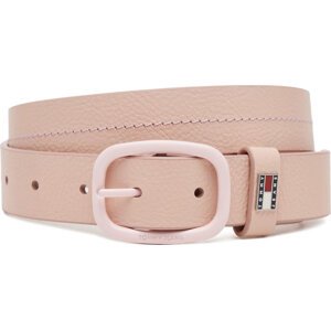 Dámský pásek Tommy Jeans Tjw Oval Tonal 3.0 AW0AW17392 Růžová