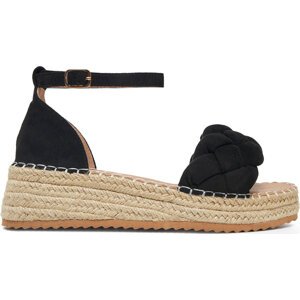 Espadrilky DeeZee LE601-59 Černá