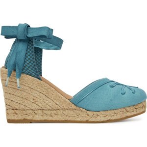Espadrilky Genuins Vela Sunset G106496 Modrá