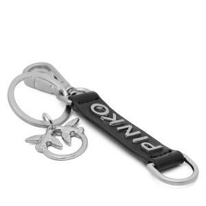 Přívěsek PINKO Logo Keychain 104573 A2AY Stříbrná