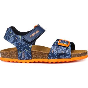 Sandály Geox J Ghita J028LB 06A54 C4243 M Tmavomodrá