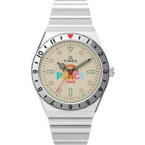 Hodinky Timex Lab Archive 1971 Unity Collection TW2V25800 Stříbrná
