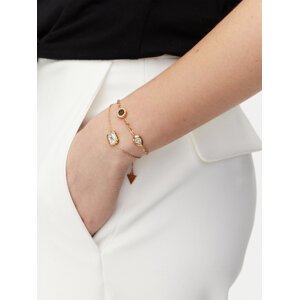 Náramek Guess JUBN05 249JW Zlatá