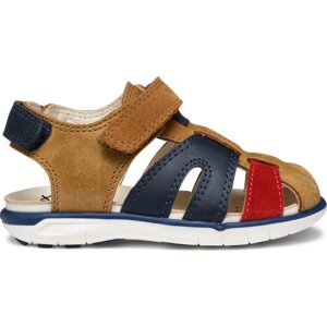 Sandály Geox B Sandal Delhi B354LA 0CL22 C6146 M Hnědá