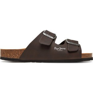 Nazouváky Pepe Jeans PMS90108 Hnědá