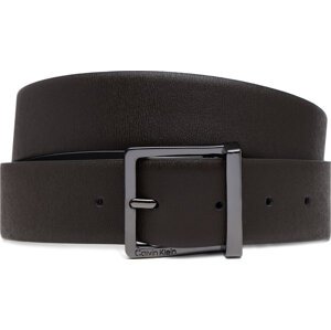 Pánský pásek Calvin Klein Sleek Square Tex 35Mm K50K512837 Hnědá