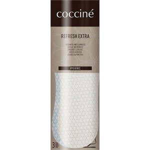 Sada 3 párů osvěžujících vložek Coccine Refresh Extra Bílá