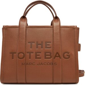 Kabelka Marc Jacobs The Leather Medium Tote Bag H004L01PF21 Hnědá
