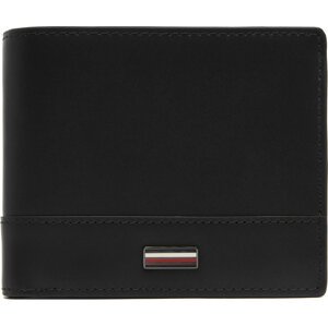 Velká pánská peněženka Tommy Hilfiger Th Corp Cc Flap And Coin AM0AM13246 Černá