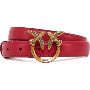 Dámský pásek PINKO Love Berry H2 Belt PE 25 PLT01 100143 A0F1 Červená