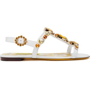 Sandály Dolce&Gabbana CQ0601 AT848 Bílá