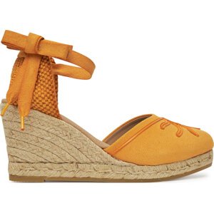 Espadrilky Genuins Vela Sunset G106494 Oranžová