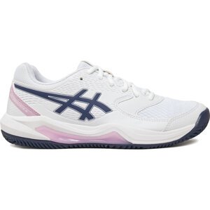 Boty na tenis Asics Gel-Dedicate 8 Clay 1042A255 Bílá