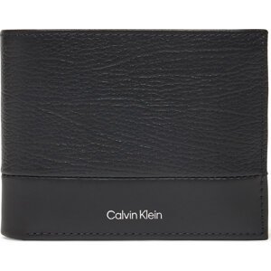 Pánská peněženka Calvin Klein Subtle Mix Trifold 10Cc W/Coin K50K512847 Černá