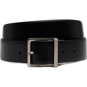 Pánský pásek Calvin Klein Adj/Rev Sleek Square 35Mm K50K512836 Černá