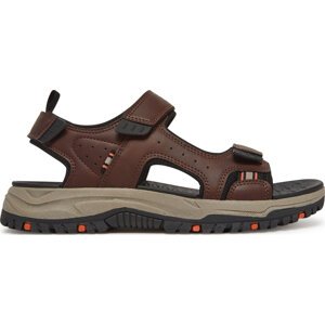 Sandály Skechers Prewitt-Rigdon 205139/BRBK Hnědá