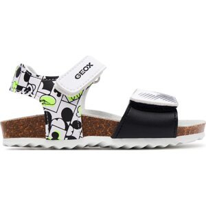 Sandály Geox B Sandal Chalki Boy B152QC 000BC C0552 S Bílá