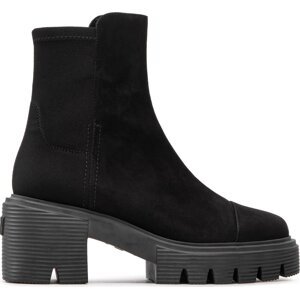 Polokozačky Stuart Weitzman Soho Bootie SC723 Černá