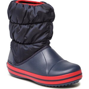 Sněhule Crocs Winter Puff Boot K 14613-435 Tmavomodrá