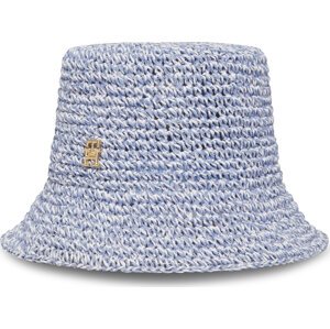Klobouk Tommy Hilfiger Premium Beach Bucket AW0AW17136 Modrá