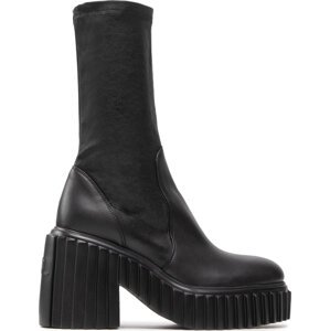 Kozačky AGL Tiggy Stretch 12038/22 Černá