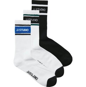 Sada 3 párů dětských vysokých ponožek Jack&Jones Junior Hugh 12269740 Barevná