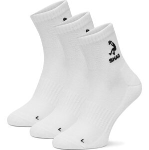 Ponožky Shaq AS_SHQ_H_001Z_SS25 (3-PACK) Bílá