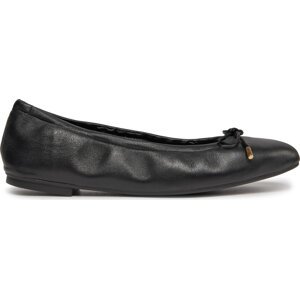 Baleríny Stuart Weitzman Bardot Bow Flat SG577 Černá