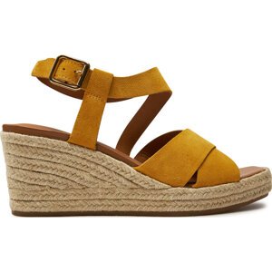 Espadrilky Geox D Panarea D45UYD 00022 C2000 Žlutá