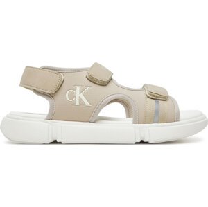 Sandály Calvin Klein Jeans V3B2-83024-1692 D Écru