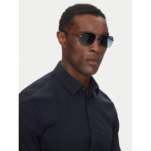Sluneční brýle Trussardi TSM3025 Tmavomodrá