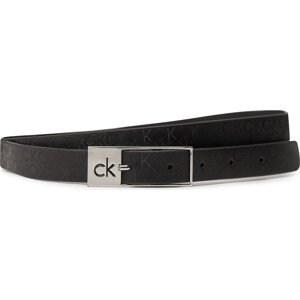Dámský pásek Calvin Klein Ck Cut Square Buckle 2.0_Mono K60K613243 Černá