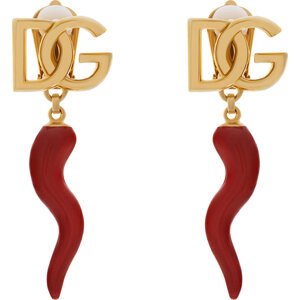 Klipsy Dolce&Gabbana WEQ6C4 W1111 Červená