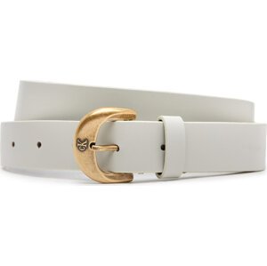 Dámský pásek Calvin Klein Jeans Casual Pin Buckle 25Mm LV04K7009G Bílá