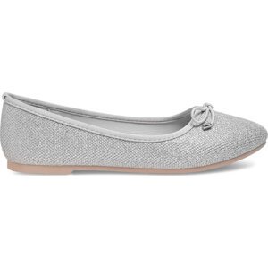 Baleríny JENNY ELENI TS5682-01 Stříbrná