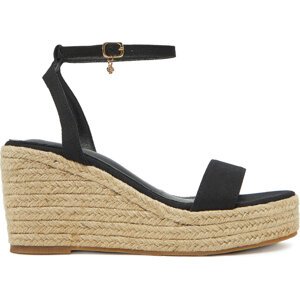 Espadrilky DeeZee EA0315-2 Černá