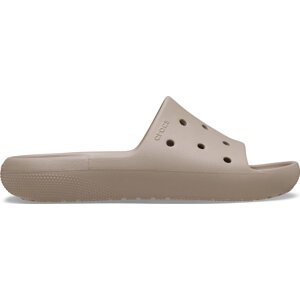 Nazouváky Crocs Classic Slide v2 209401 Hnědá