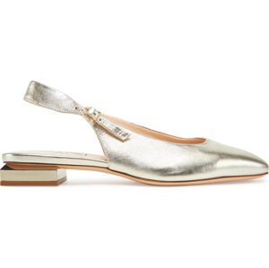 Sandály AGL Angie L Sling B D557006PCKB135G252 Zlatá
