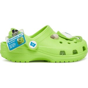 Nazouváky Crocs Monsters Inc Mike Cls Clg K 210876 Zelená
