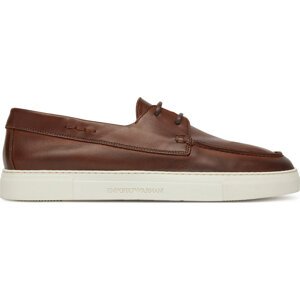 Polobotky Emporio Armani X4X662 XF849 00257 Hnědá