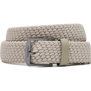 Pánský pásek Calvin Klein Ck Casual Elastic Braided 35Mm K50K512839 Béžová